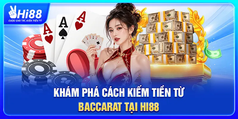 Khám phá cách kiếm tiền từ Baccarat tại HI88