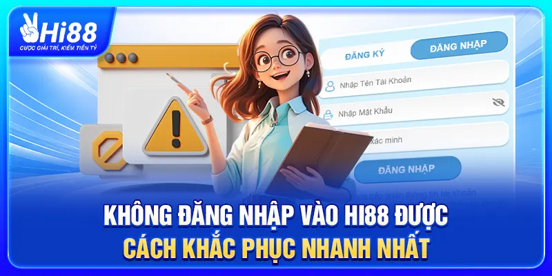 Không Đăng Nhập Vào Hi88 Được – Cách Khắc Phục Nhanh Nhất