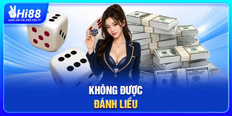 Không được đánh liều